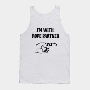 I'm with rope partner (black/left) Tank Top